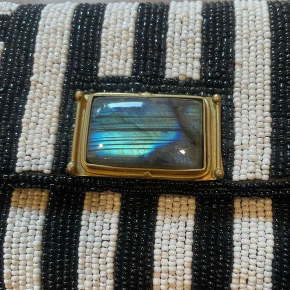 Mary Frances vintage beaded clutch - Picture 2 of 8